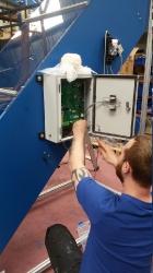 wiring conveyor alarm control box