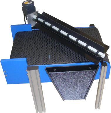 plastic sprue separator conveyor